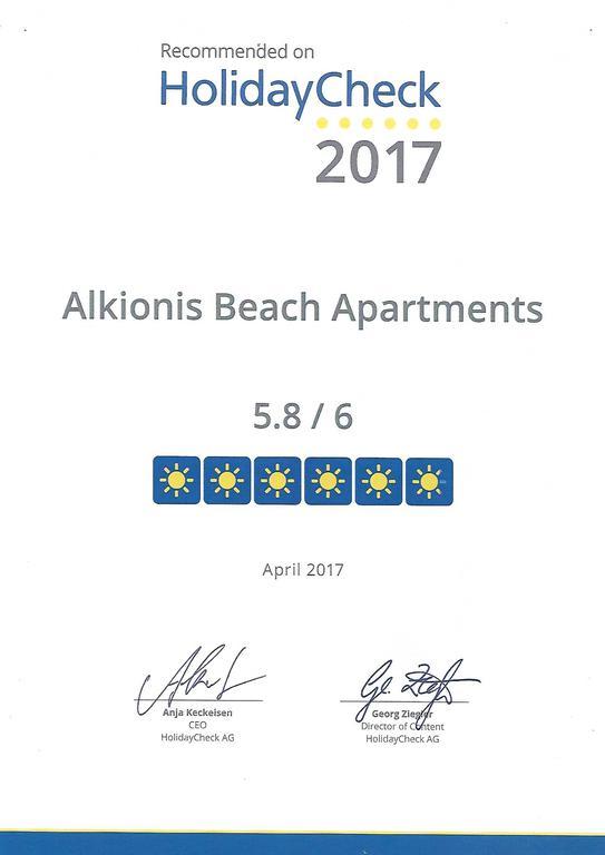 Alkionis Beach Stavromenos Exterior foto